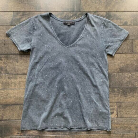 All Saints Emelyn Stud Tee - Picture 2 of 5